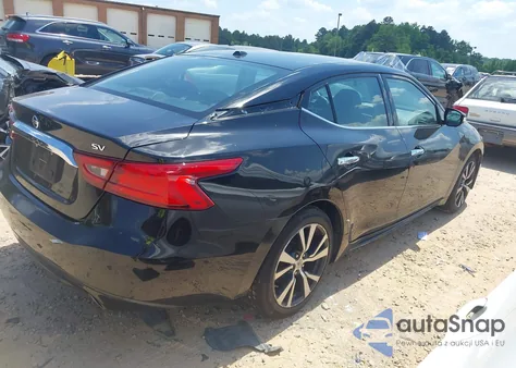 2017 Nissan Maxima 3.5 Sv z USA, uszkodzony, nr VIN 1N4AA6AP4HC393985